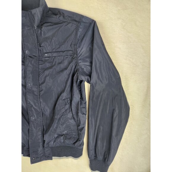 Tommy Hilfiger Men's Jacket Water & Wind Resistant Size Small Navy Full Zip - Picture 3 of 14
